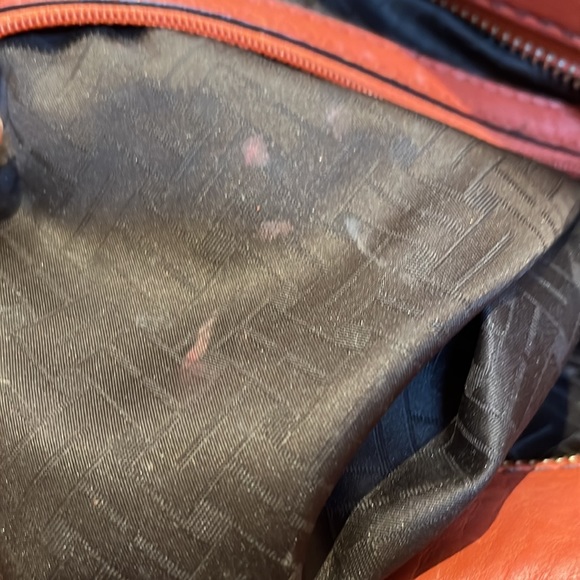 Small orange Cole Haan handbag - Picture 8 of 12